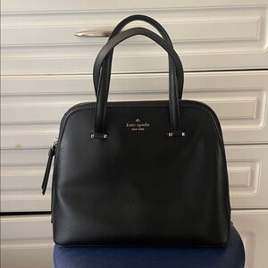 Kate Spade Black Leather Patterson Drive Dome Handbag Cross body